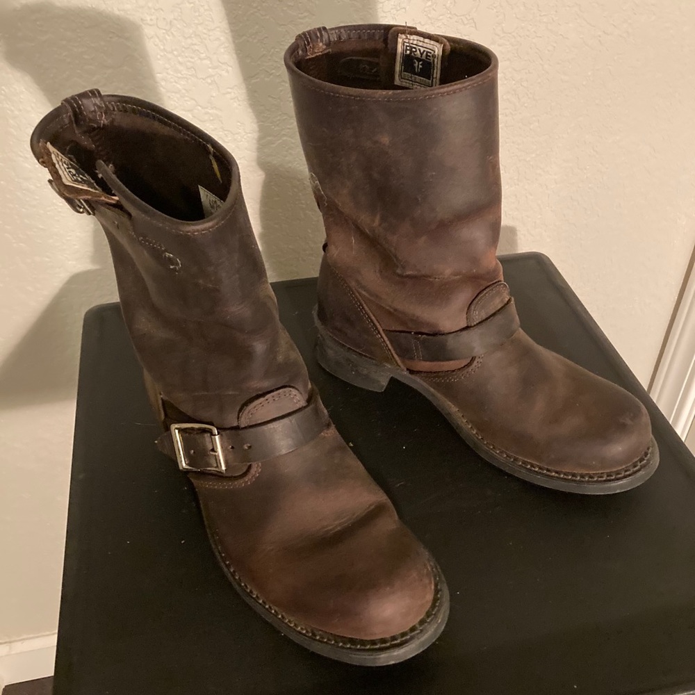 Frye Engineer Mid Calf Boots